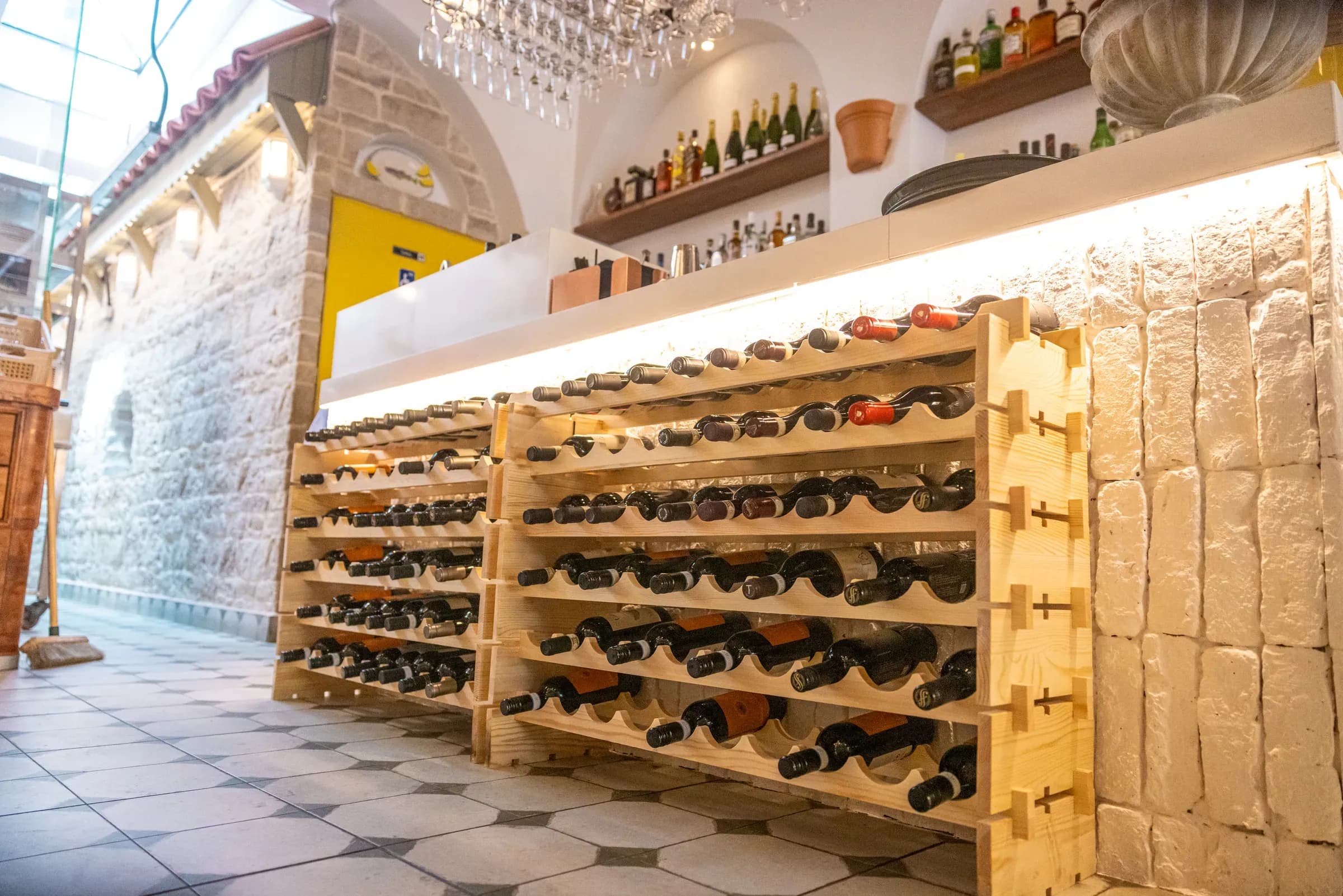 The wine rack