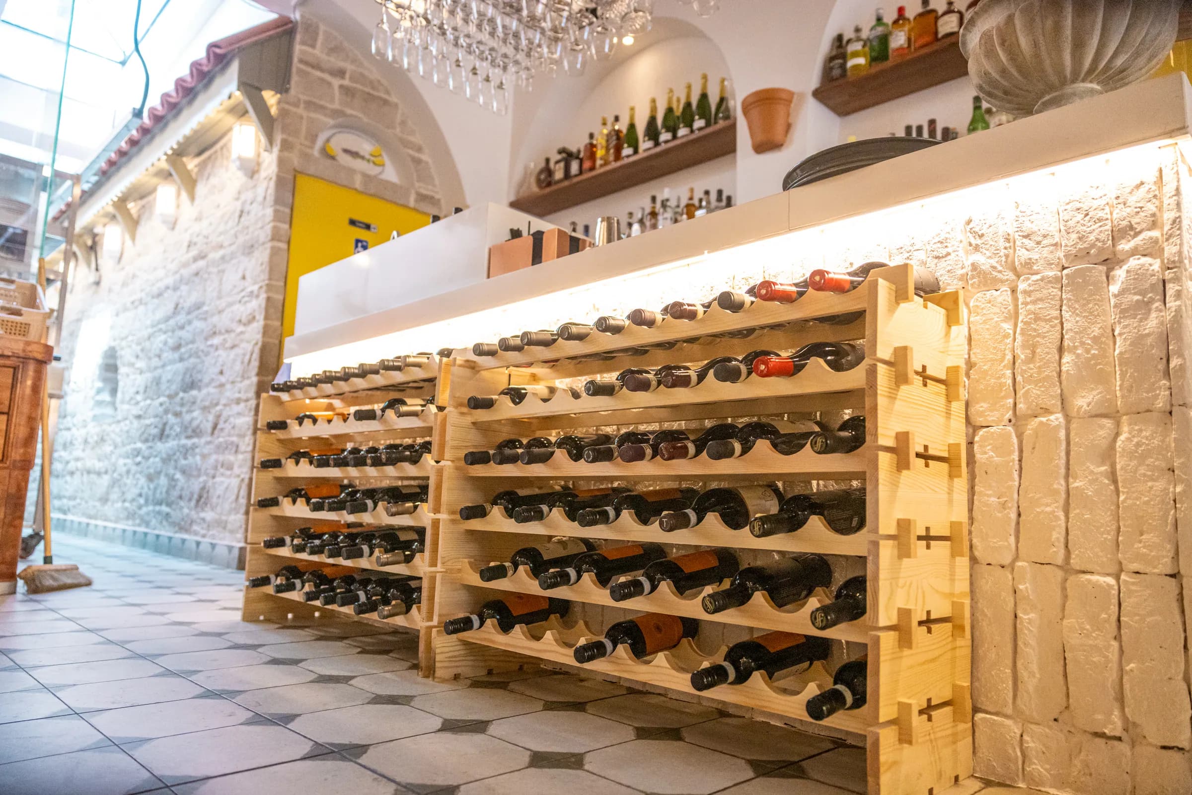 The wine rack